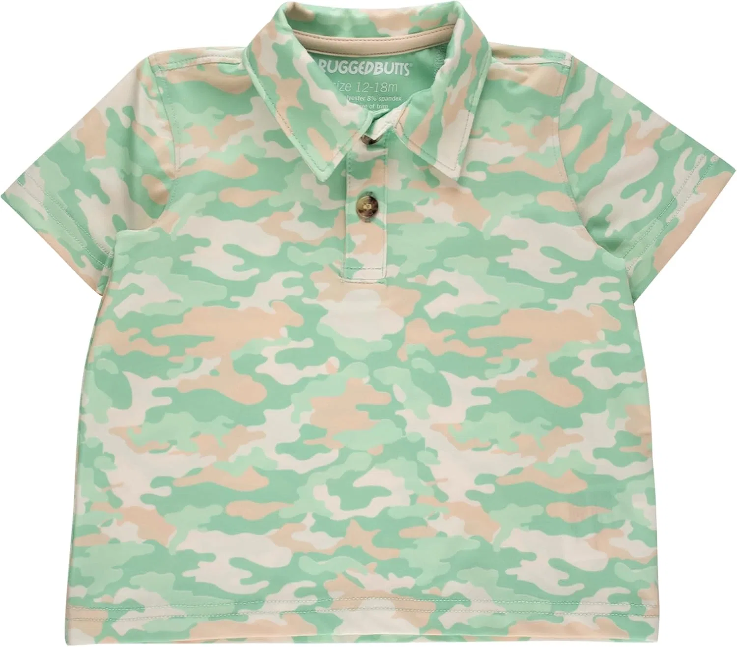 Поло детское спортивное RUGGEDBUTTS, цвет Sage Trail Camo