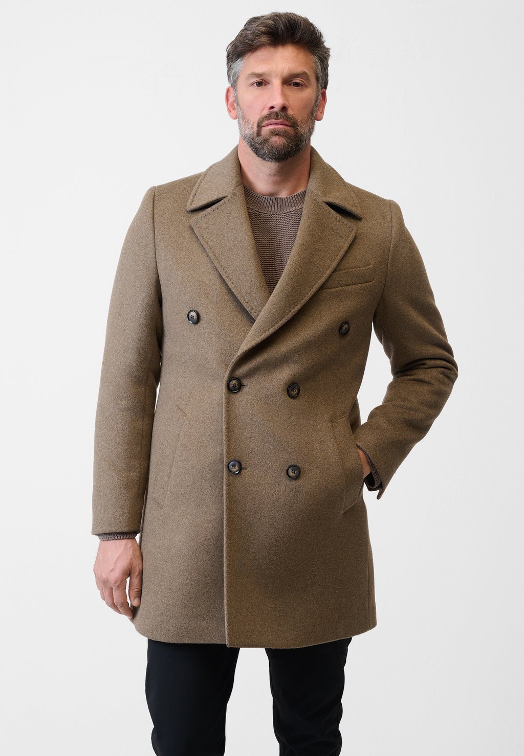 

Классическое пальто Short coat Ricano, бежевый