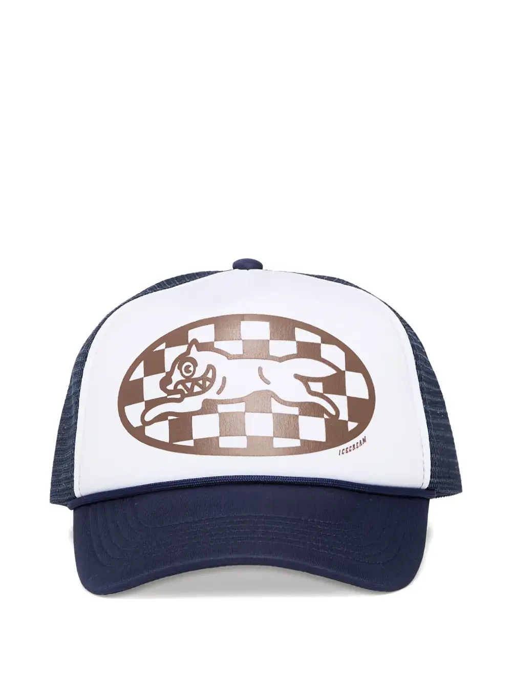 

Кепка Checker Running Dog Trucker Billionaire Boys Club Ice Cream, синий