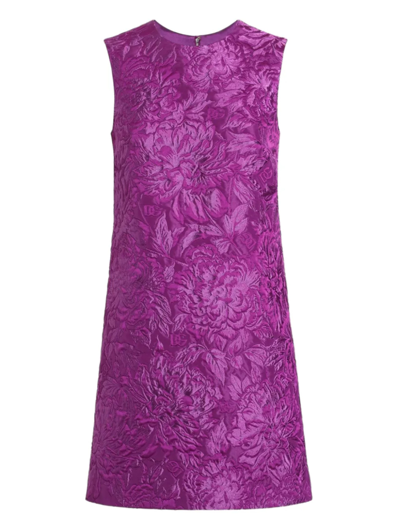 

Dolce & Gabbana парчовое платье мини, фиолетовый