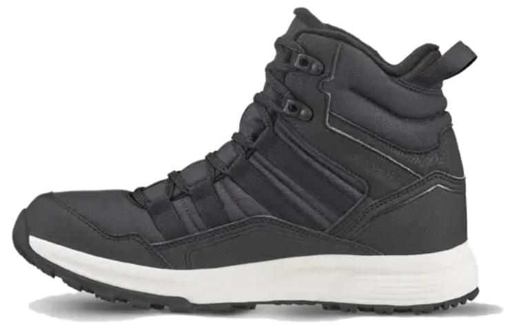 

DECATHLON SH500 Противоскользящие износостойкие водонепроницаемые дышащие теплые высокие треккинговые ботинки мужские черные