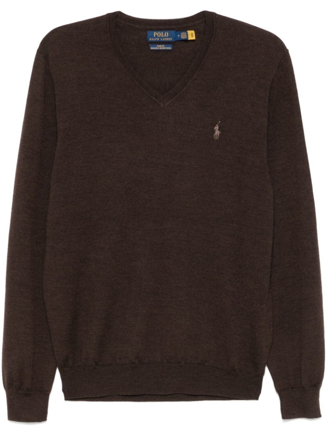 

Polo Ralph Lauren Polo Pony-вышитый свитер, коричневый