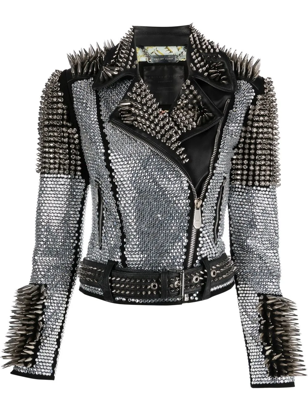 

Куртка с кристаллами Philipp Plein, черный