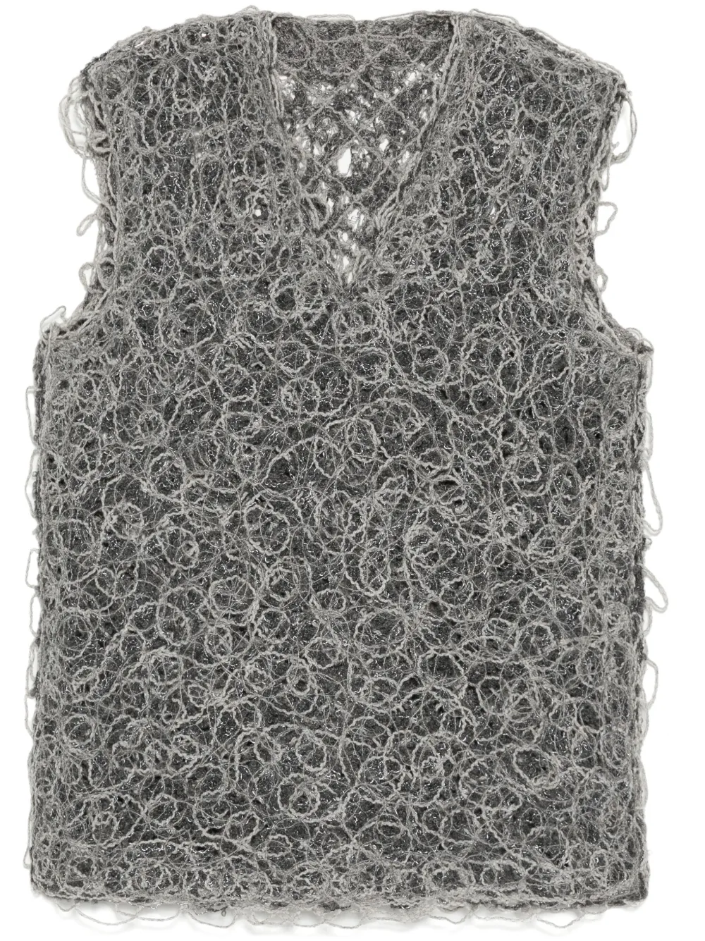 

Топ с V-образным вырезом JNBY, серый