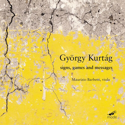 

CD диск Kurtag / Barbetti: Signs Games Messages
