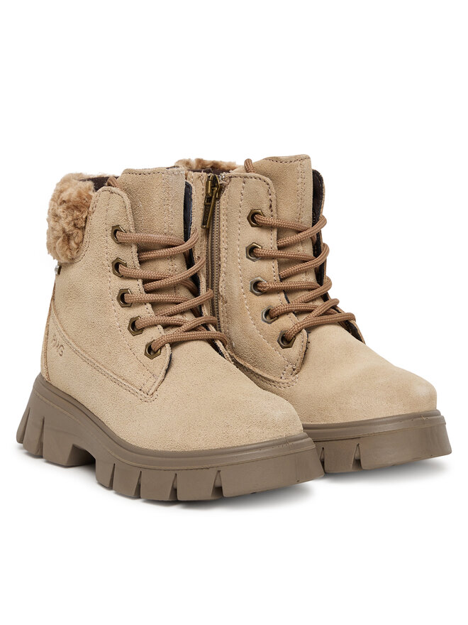 Ботильоны на шнуровке Primigi GORE-TEX 8870511 M, бежевый — фото 2