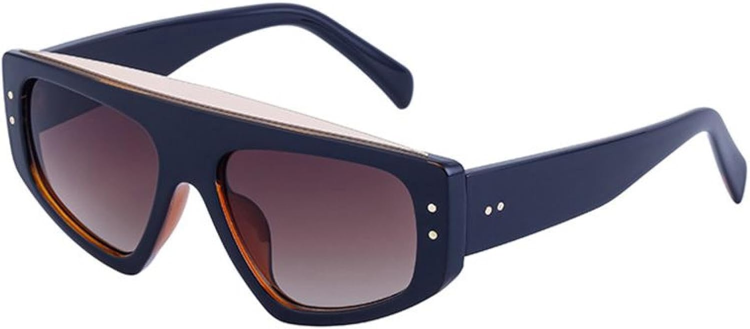 

Модные солнцезащитные очки «кошачий глаз» для женщин, роскошные, винтажные, в стиле панк, металлические, для вождения и активного отдыха, с защитой от УФ-излучения UV400 TVTBBVV, C4goldbrown