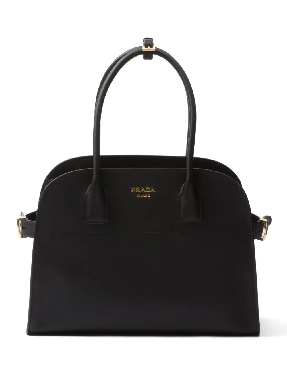 

Сумка-тоут среднего размера Prada, черный