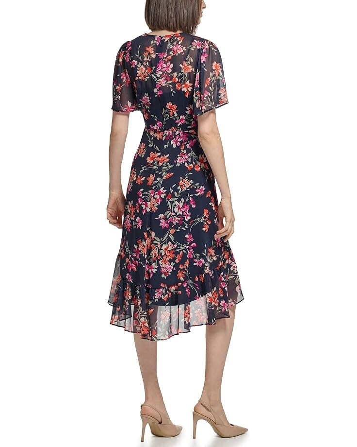 

Платье Calvin Klein Chiffon Print Maxi Dress, цвет Indigo Multi