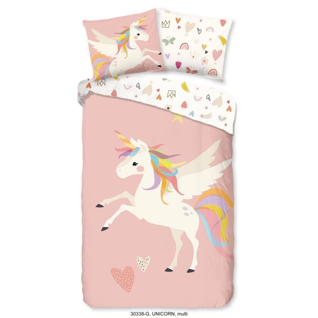 

Детский комплект постельного белья Good Morning Единорог 140×200/220 см