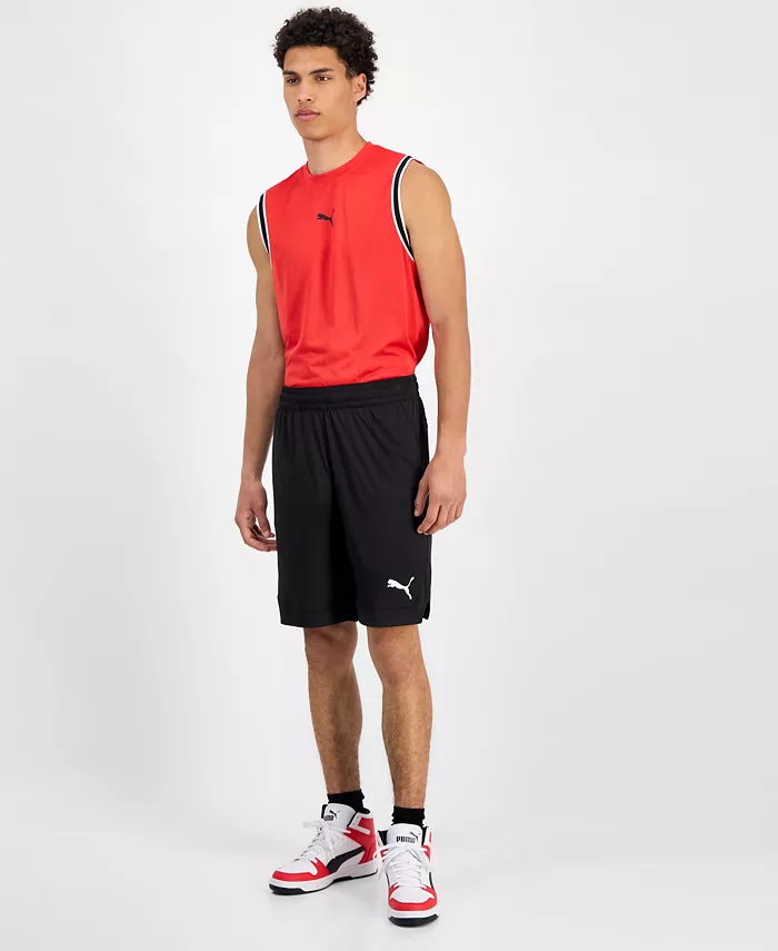 

Мужские шорты RTG Regular-Fit 10" на шнурке Puma, черный