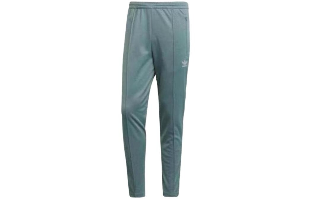 

Franz Beckenbauer Повседневные брюки мужские зеленые Adidas Originals, зеленый