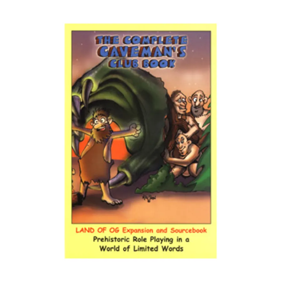 

Complete Caveman's Club Book, Og (Wingnut Games), мягкая обложка
