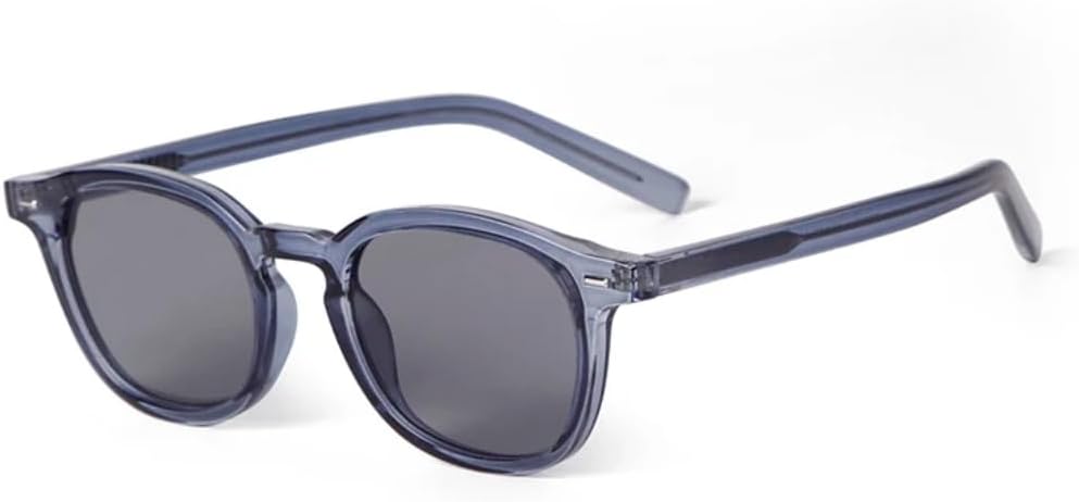 

Солнцезащитные очки с защитой UV400 | Круглая оправа с заклепками и цветными линзами | Для женщин и мужчин | Для занятий спортом на открытом воздухе и вождения DSVIGF, 06