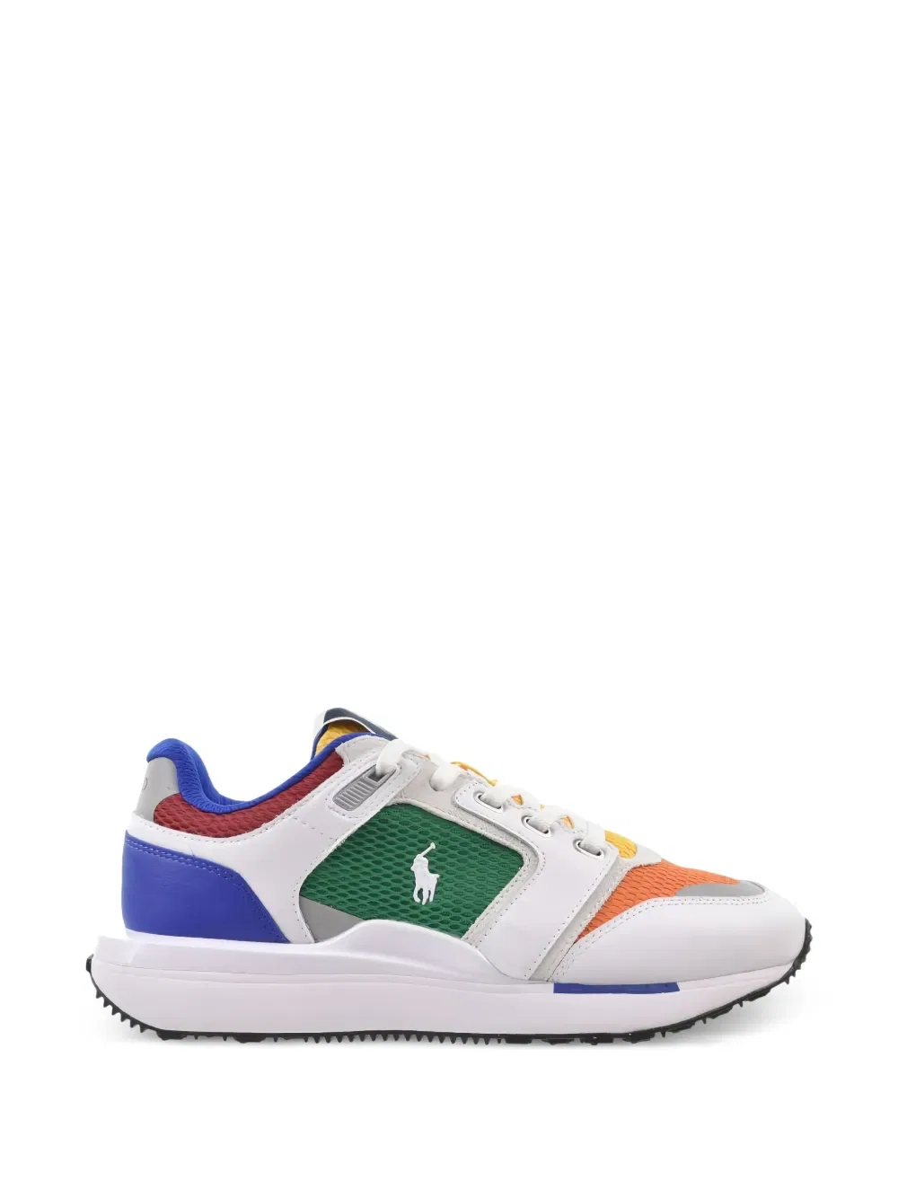 Кроссовки Train 89 v2 "зеленые/разноцветные" Polo Ralph Lauren