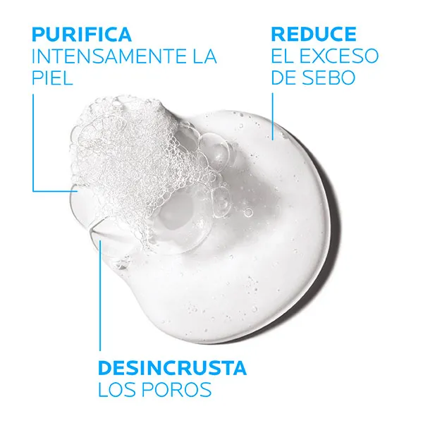 Гель для умывания La Roche-Posay — Очищающий гель Effaclar Gel Purificante Micro-Exfoliante, 400 мл — фото 3