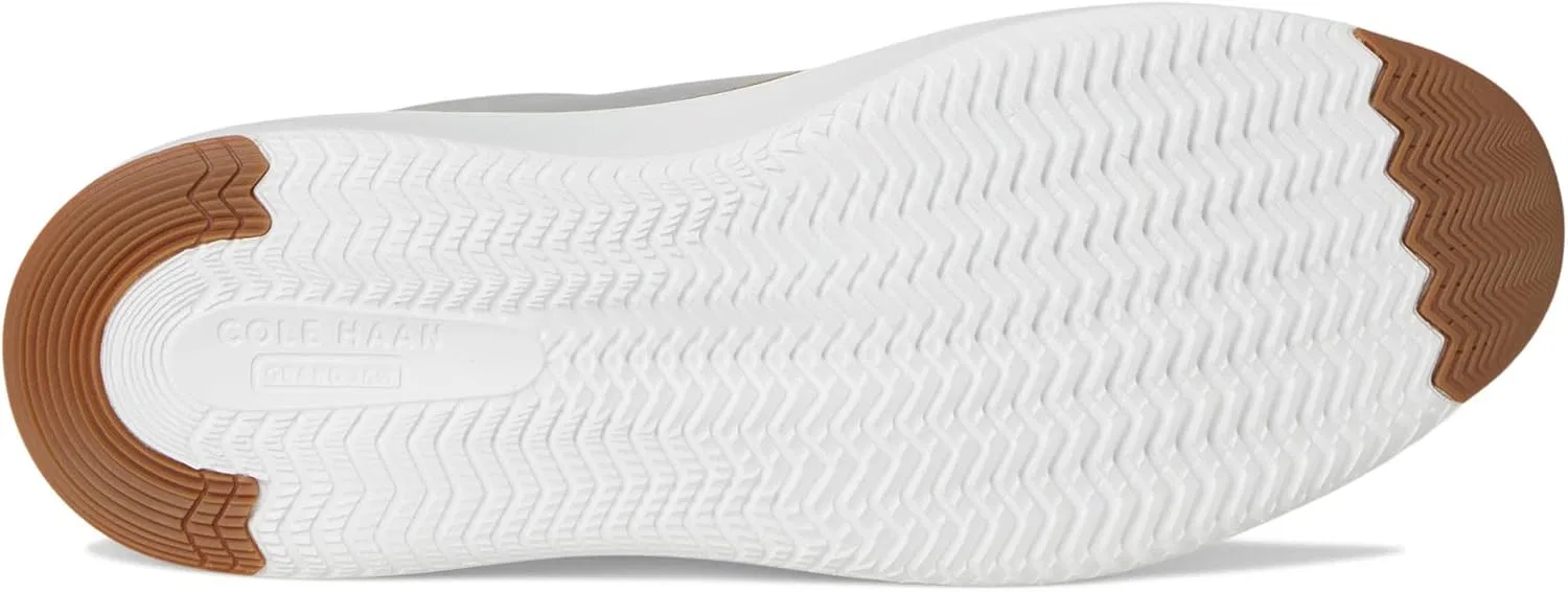 Мужские легкие оксфордские туфли Cole Haan Grandpro Topspin, Silver Talca Look, White — фото 3