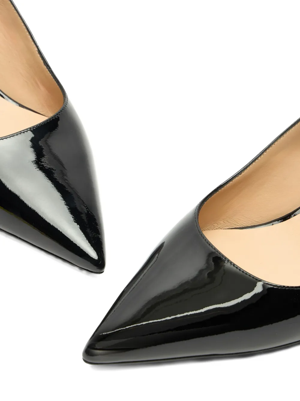 Лакированные туфли Sculpt 35 с ремешком на пятке Stuart Weitzman, черный — фото 4
