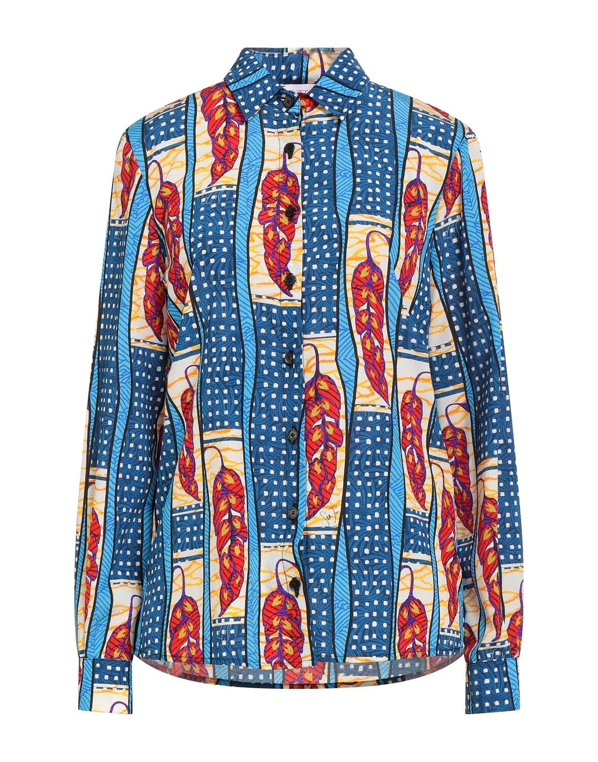 

Рубашка Stella Jean, синий