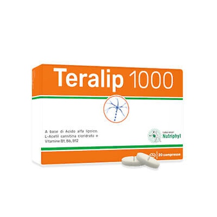 

Пищевая добавка TeraLip 1000 20 таблеток Anvest Health Srl