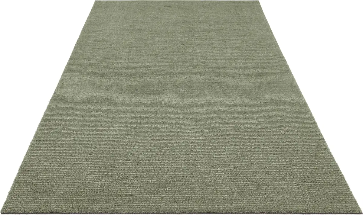 

HANSE Home Carpet "Supersoft", прямоугольный, короткий ворс, ковер, современный, однотонный, гостиная, спальня 200х290 см, зеленый