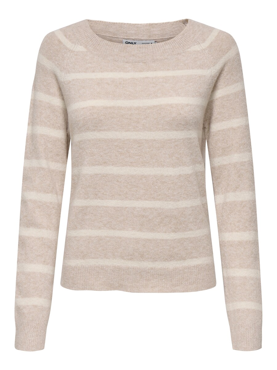 

Тонкий вязаный свитер ONLY Sweater ONLRica, цвет cream/mottled beige