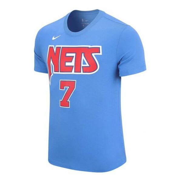 

Футболка Men's Nike Brooklyn Nets Durant Classic Athleisure Casual Sports Short Sleeve Blue T-Shirt, мультиколор