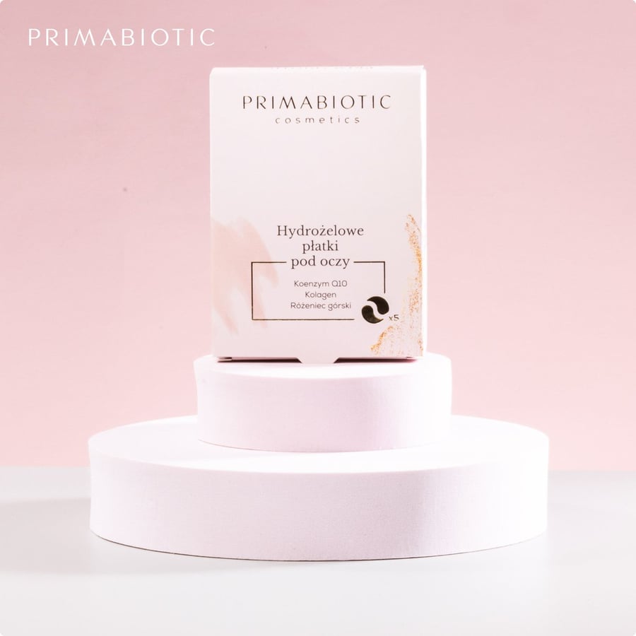 Патчи под глаза Primabiotic — Гидрогелевые с коэнзимом Q10 и коллагеном от темных кругов шт — фото 2