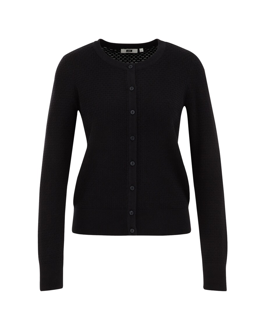 

Вязаный кардиган WE Fashion Knit Cardigan, черный