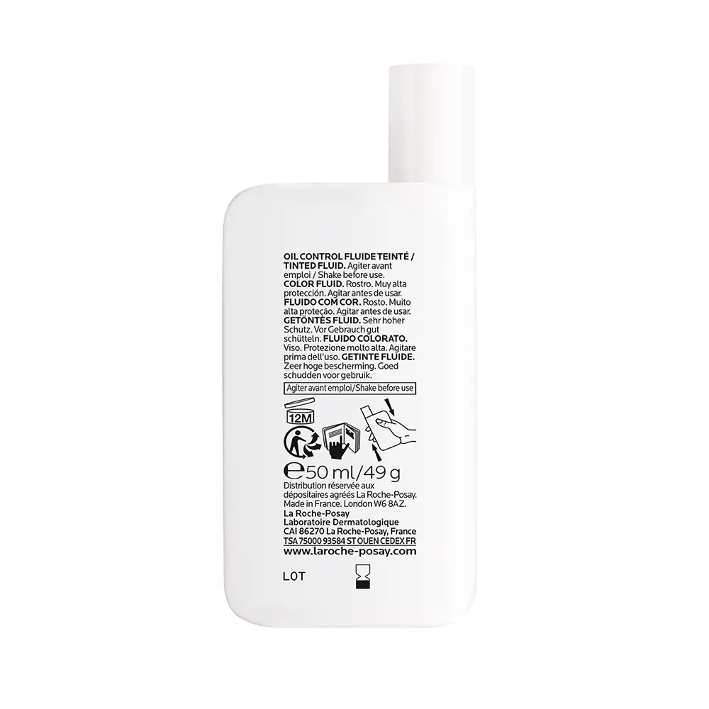 Солнцезащитный крем Anthelios Uvmune 400 Fluide Invisible Spf50+ Con Color La Roche Posay, 50 мл — фото 2