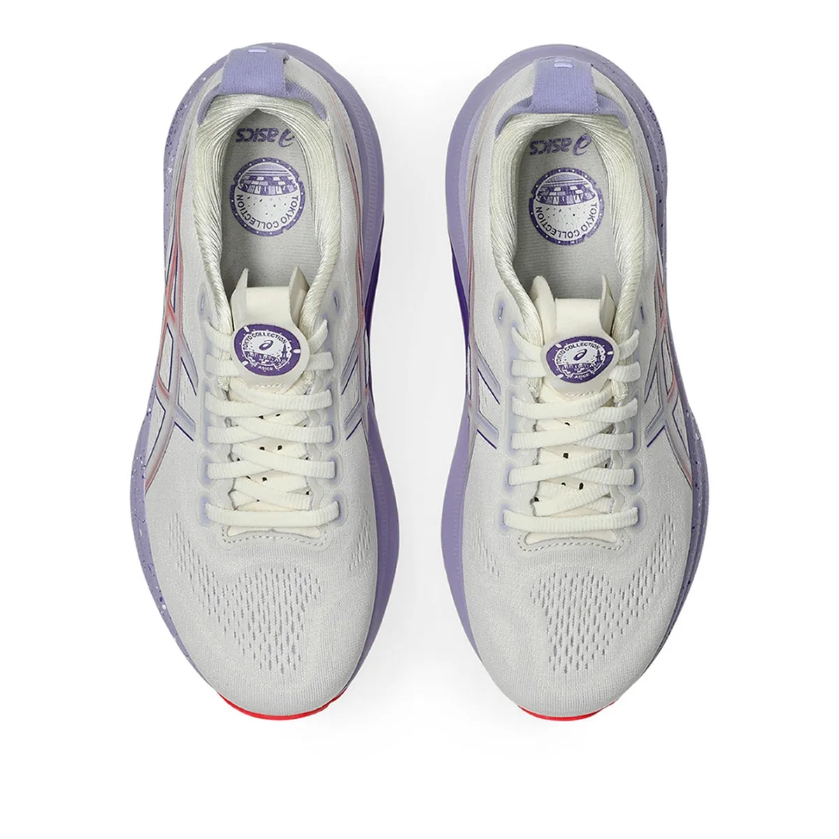 Женские кроссовки для бега Gel-Kayano 32 Tokyo Asics, белый/лиловый — фото 3