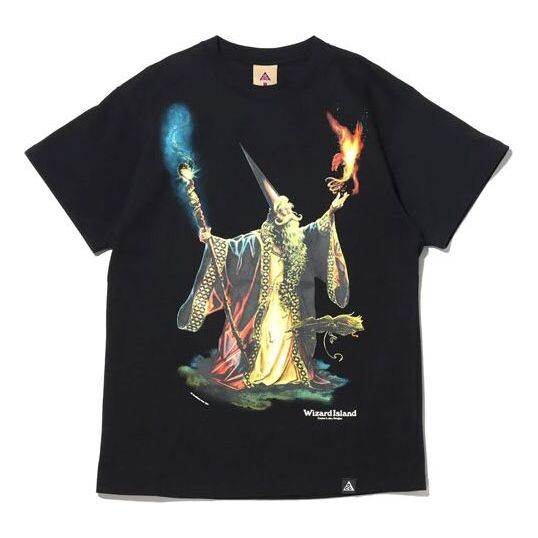 

Футболка Nike ACG Casual Sports Subject Printing Short Sleeve Black, черный
