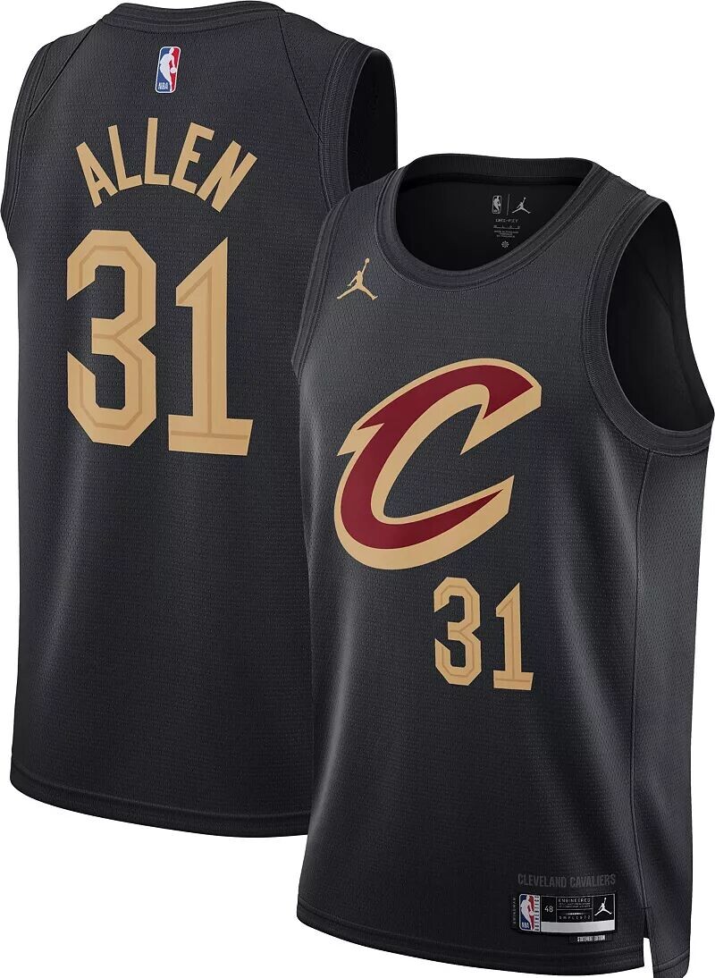 

Jordan Мужская майка Nike Cleveland Cavaliers Jarrett Allen #31 Statement Swingman