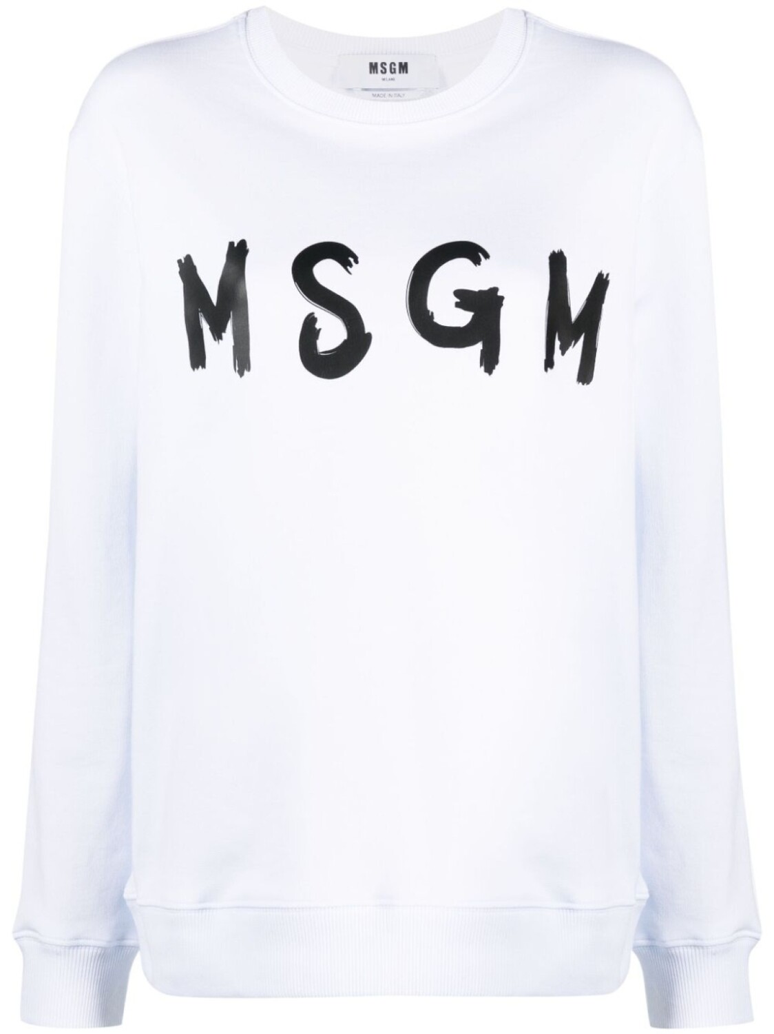 

MSGM толстовка с логотипом, белый