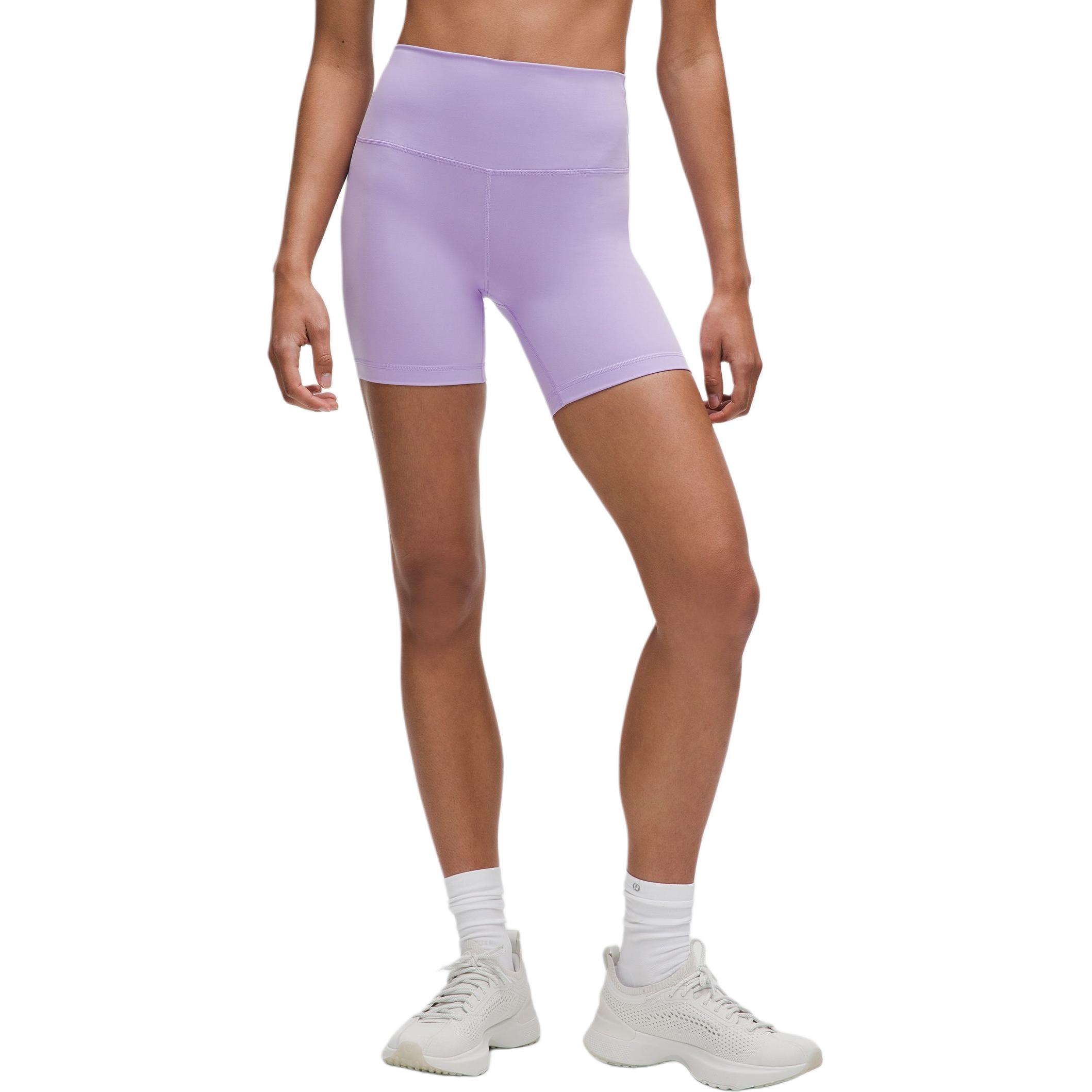 

Шорты для йоги Wunder Train 6" Women's Lululemon, сирень