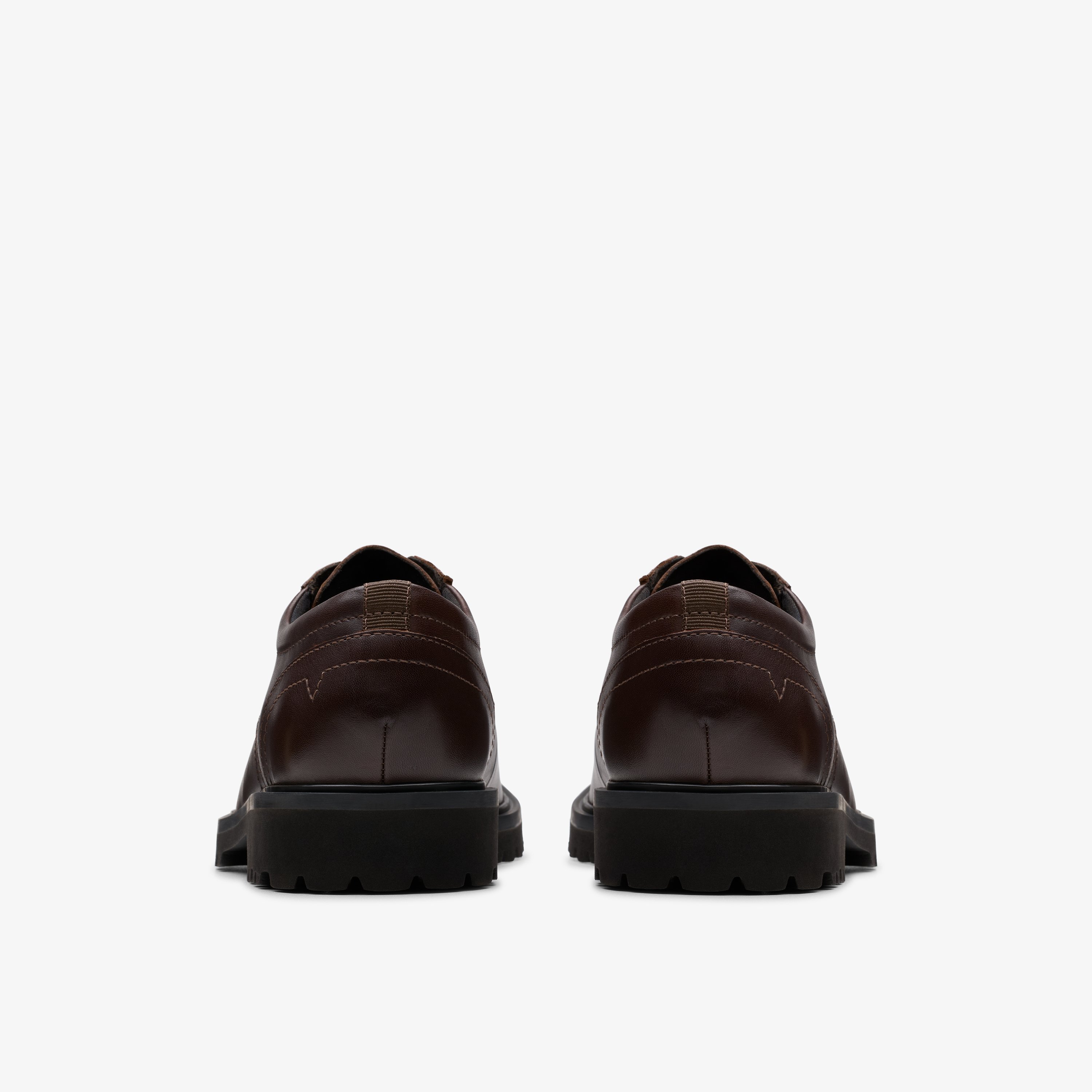Туфли Бервикское кружево Clarks, Brown Leather — фото 3