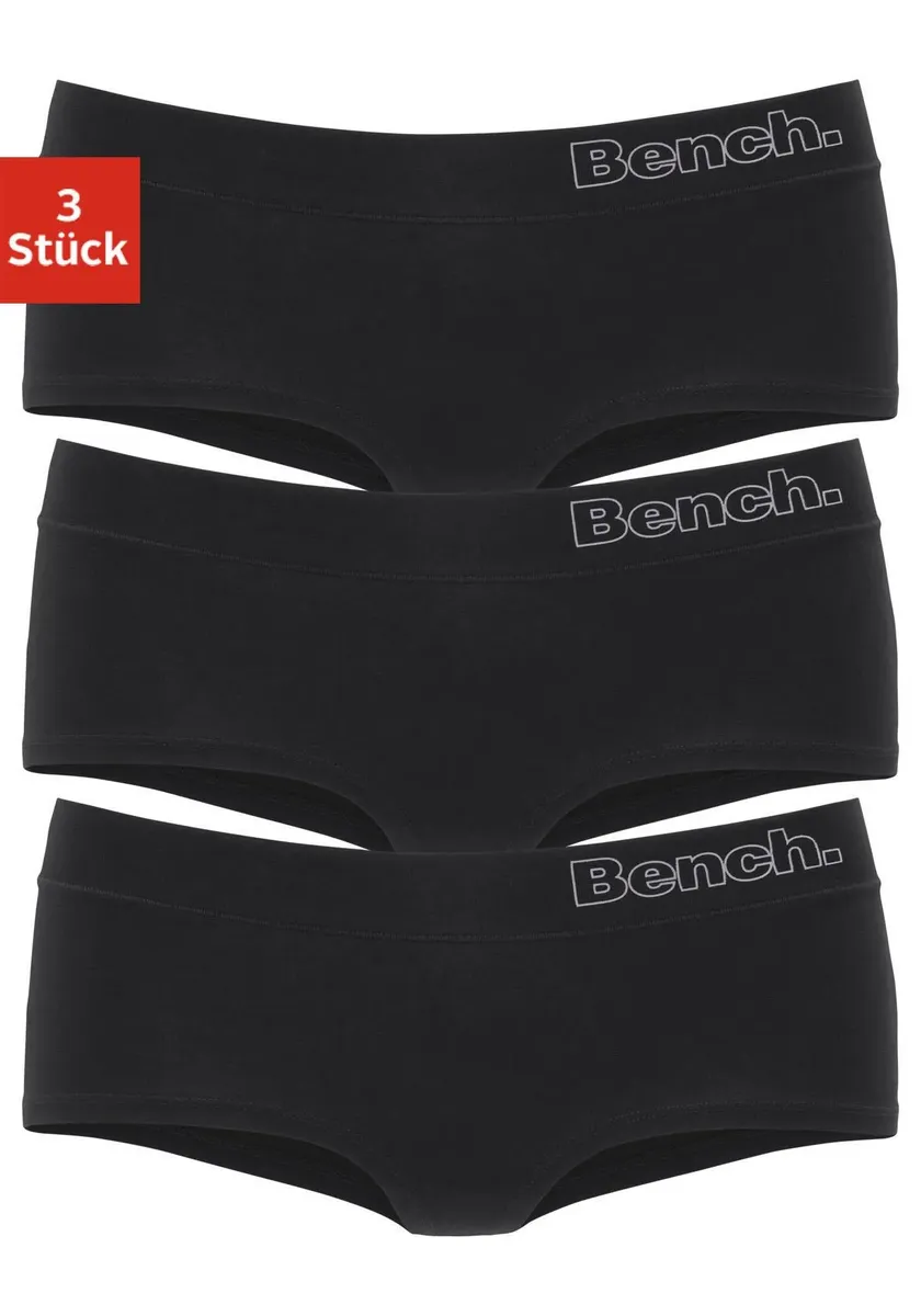 

Bench Трусики (3 шт.) изготовлены из качественного эластичного хлопка, черный