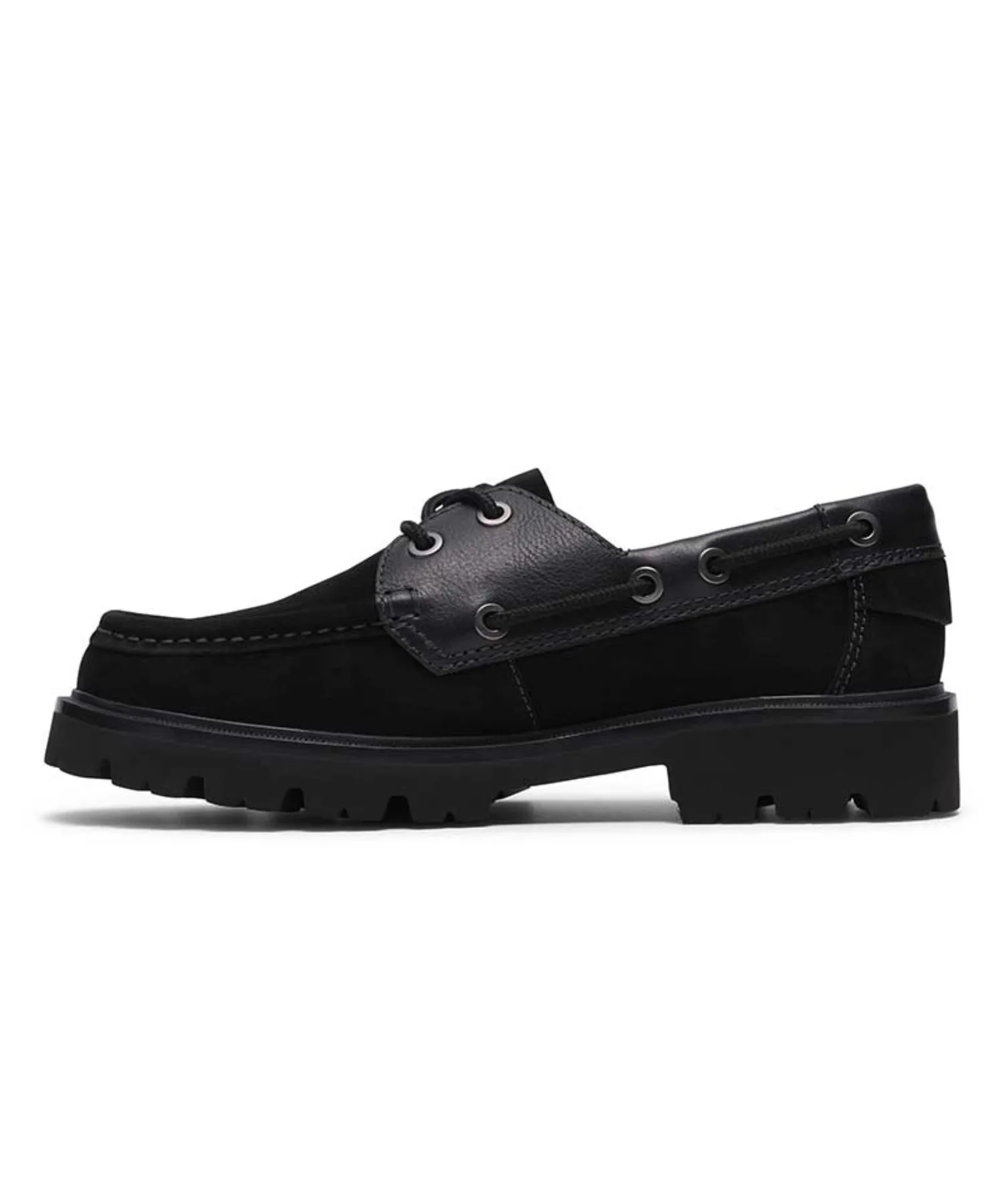 Мужские мокасины из натуральной кожи Cleyhill Boat Clarks коричневые — фото 4