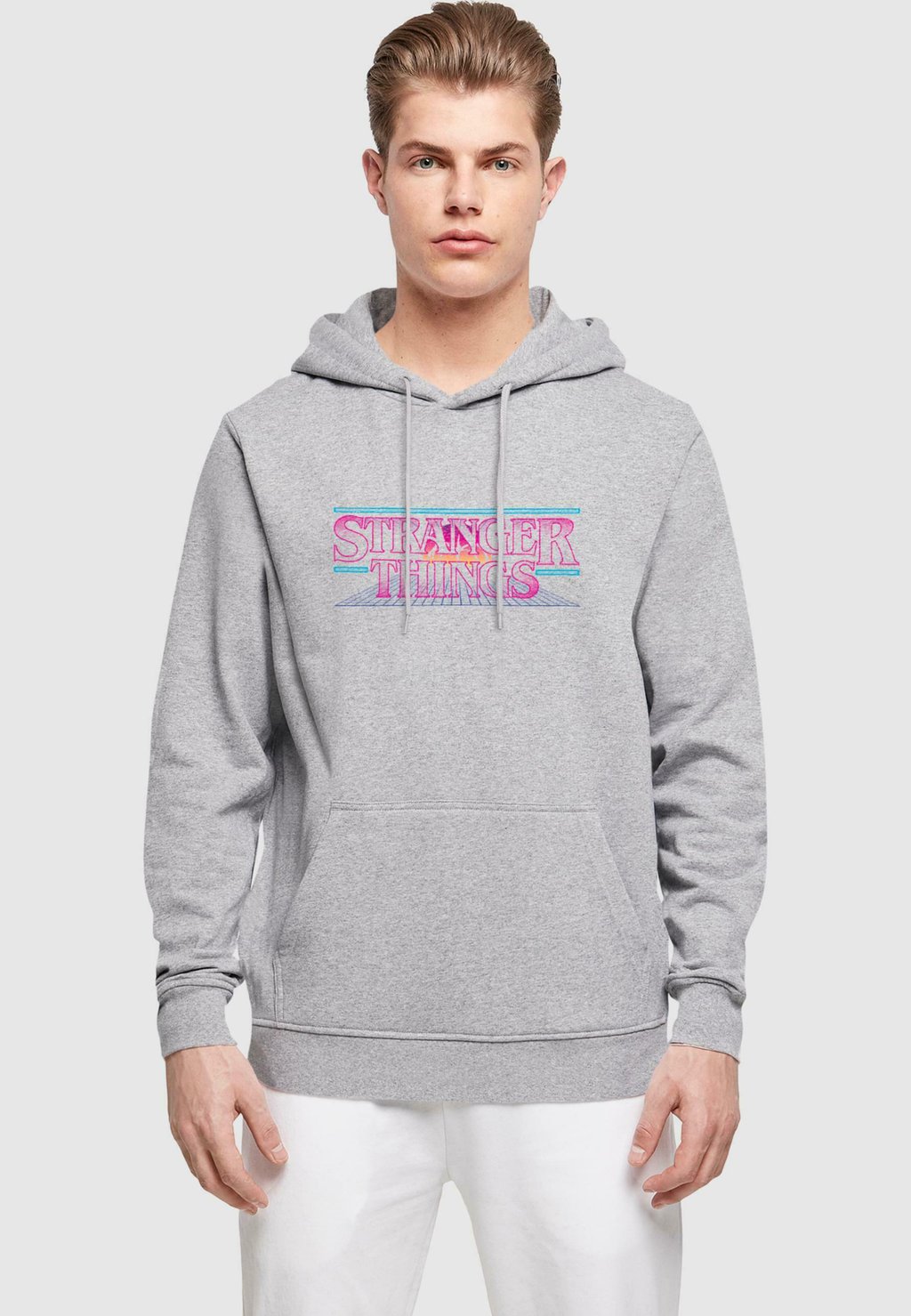 

Толстовка с капюшоном STRANGER THINGS ABSOLUTE CULT, светло-серый