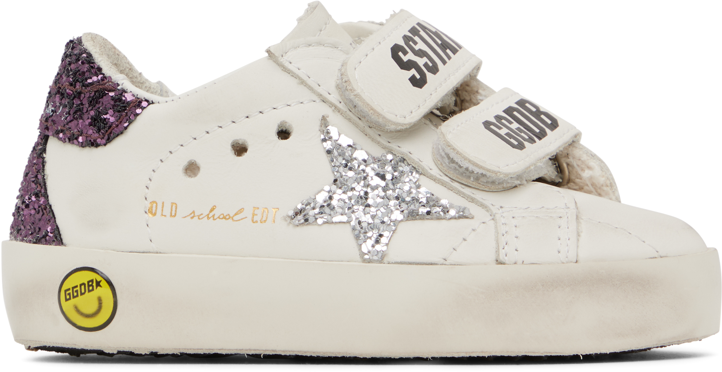 

Кроссовки Baby White Old School Spur Golden Goose