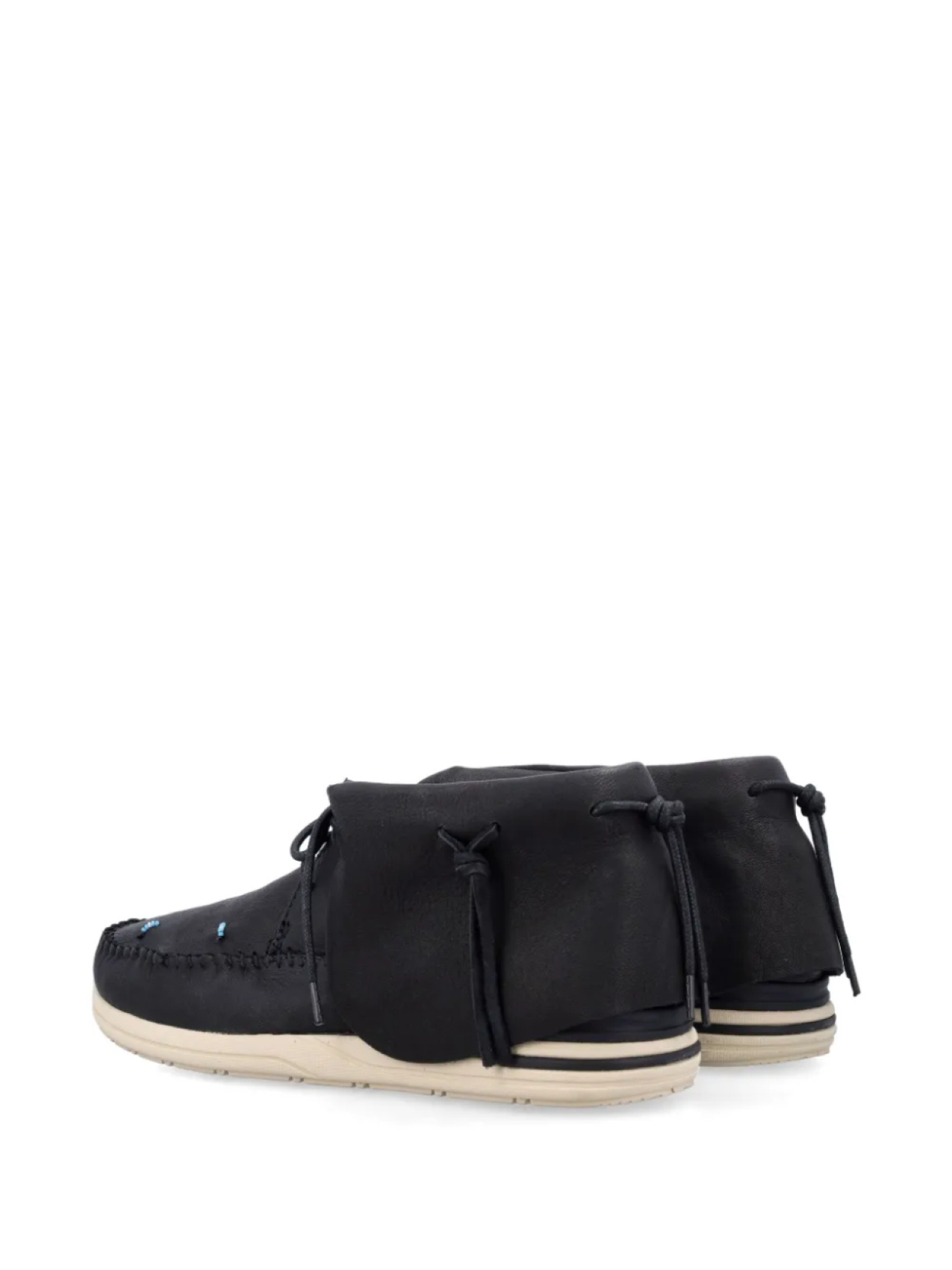 Кроссовки Visvim Lhamo на шнуровке, черный — фото 3