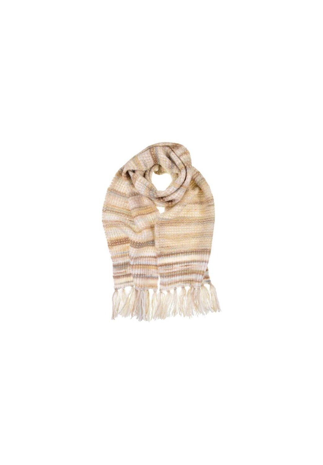 

Шарф вязаный 170х28см 19167-0 SEEBERGER, цвет Camel Nutria One Size
