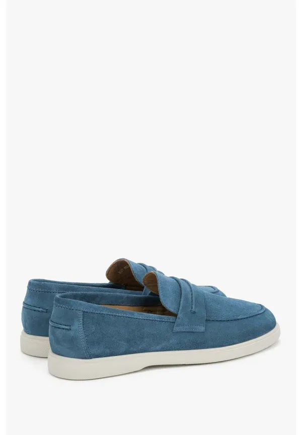 Мокасины мужские повседневные Estro er00119490 40 slip ons, синие — фото 4
