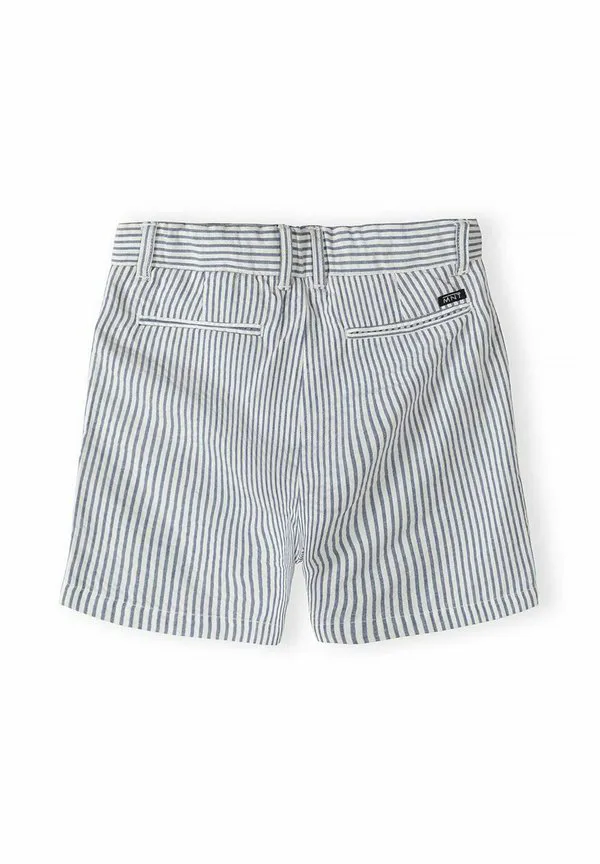 Полосатые шорты в классическом стиле Minoti, Navy/White — фото 4