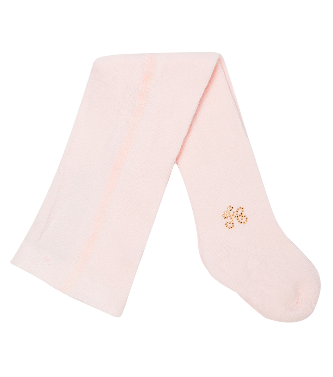 

Детские колготки из хлопковой смеси с декором Tartine et Chocolat, Rose Pale