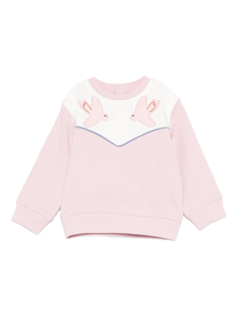 

Толстовка с аппликацией Stella Mccartney Kids, розовый