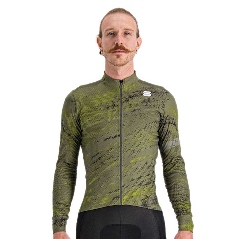 

Джерси с длинным рукавом Sportful Cliff Supergiara Thermal, зеленый