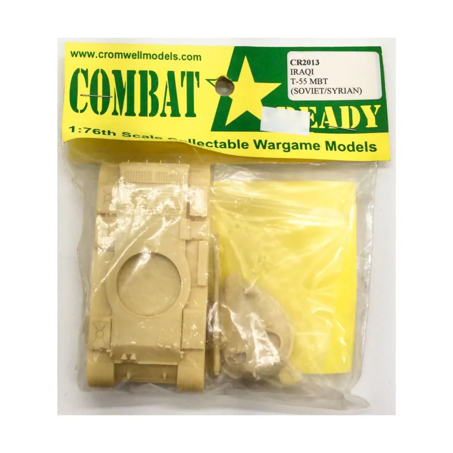 

Иракский ОБТ Т-55 (Советский/Сирийский), Combat Ready (1/76 Scale)