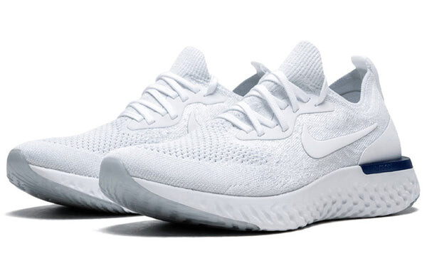 Кроссовки epic react flyknit Nike, белый — фото 3