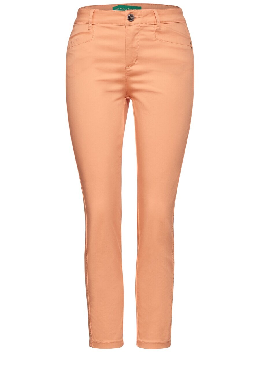 

Брюки STREET ONE Slim fit Chino Pants, оранжевый